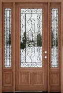 mahogany doors